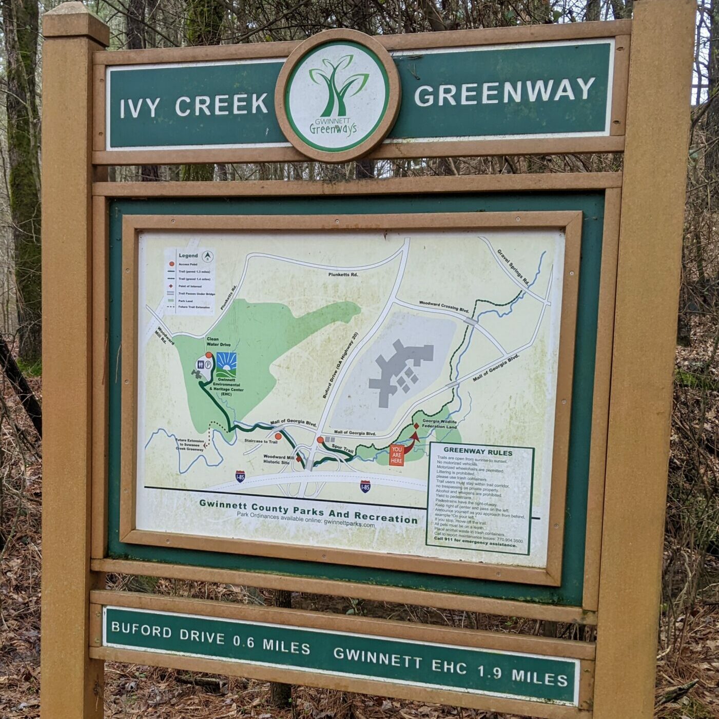 2023-01-31 Ivy Creek Greenway – Buford, GA