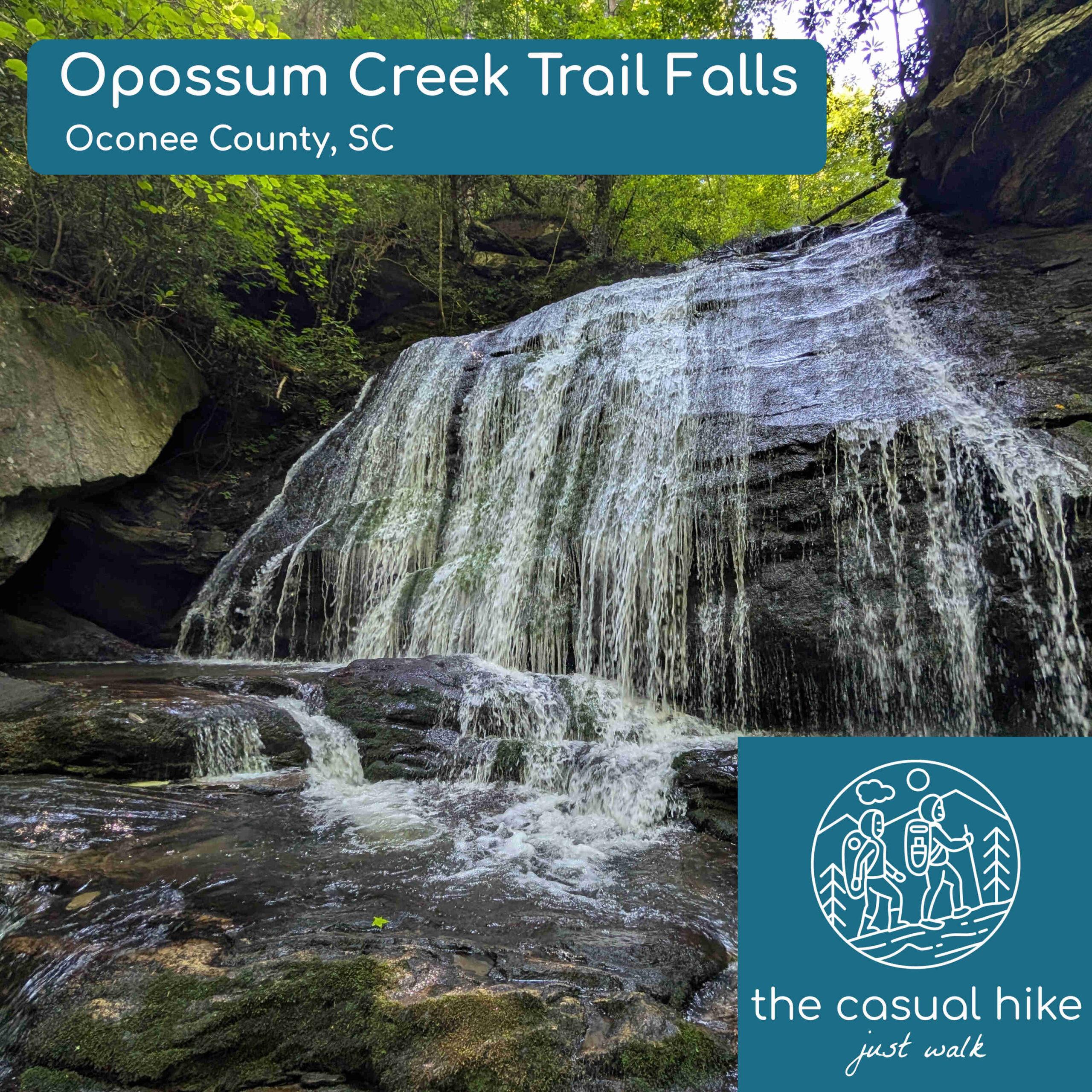 Opossum Creek Falls Trail – Oconee County, SC
